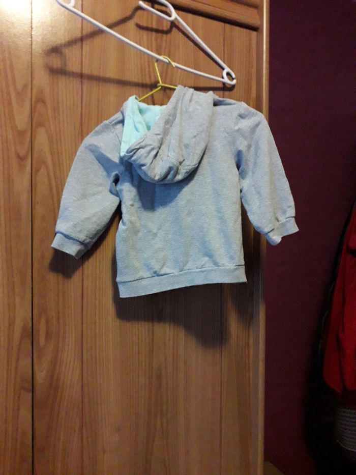 Sweat capuche gris orchestra - photo numéro 2