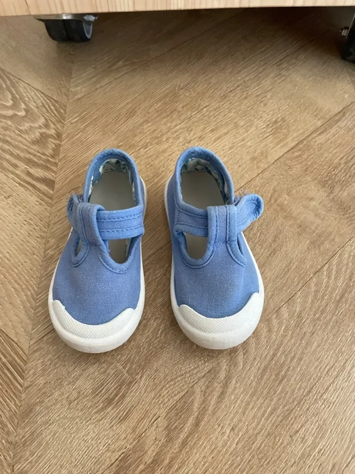 Ballerines bleu taille 22 Gemo