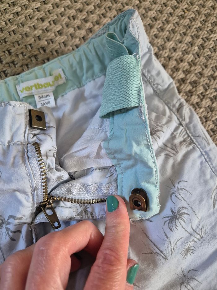 Lot de 2 shorts légers garçons - 3 ans - photo numéro 3