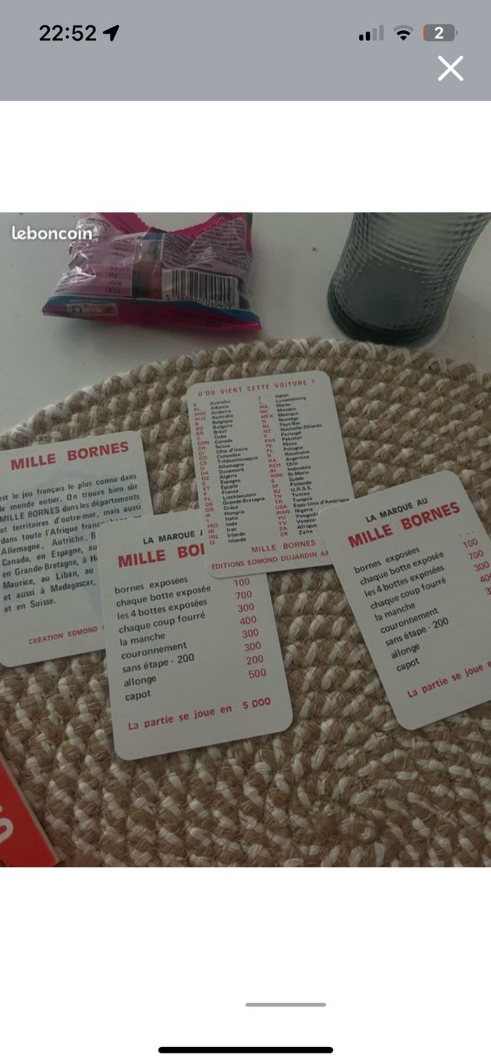 Jeu Milles Bornes - photo numéro 4