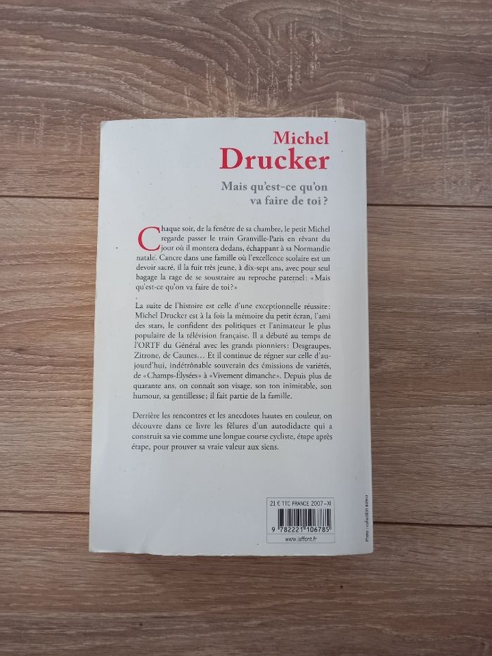 Michel Drucker " Mais qu'est ce que l'on va faire de toi " - photo numéro 2