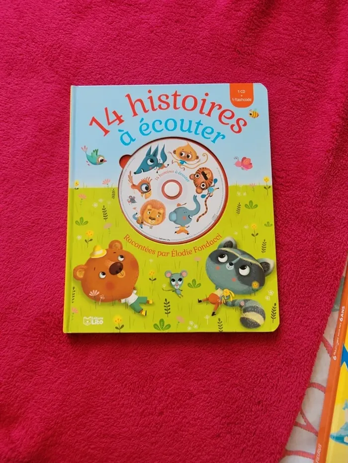 Livre cd Histoires