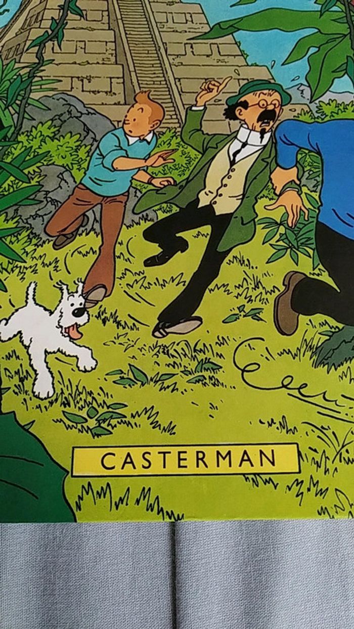 Livre bd tintin et les picaros 🖤 - photo numéro 2