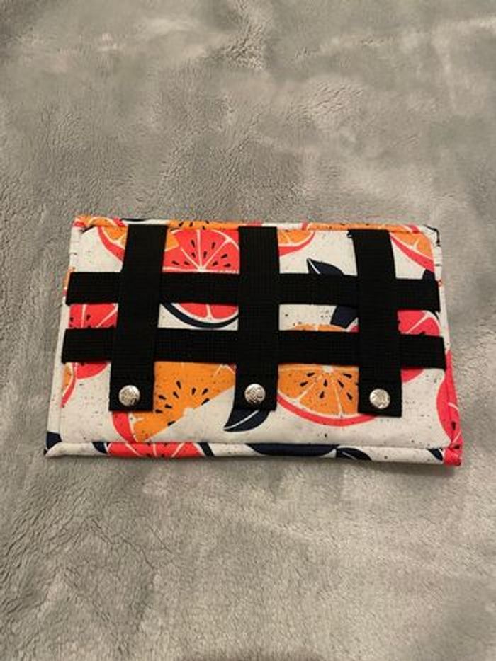 Pochette interchangeable Cabaïa – Motif orange - photo numéro 2