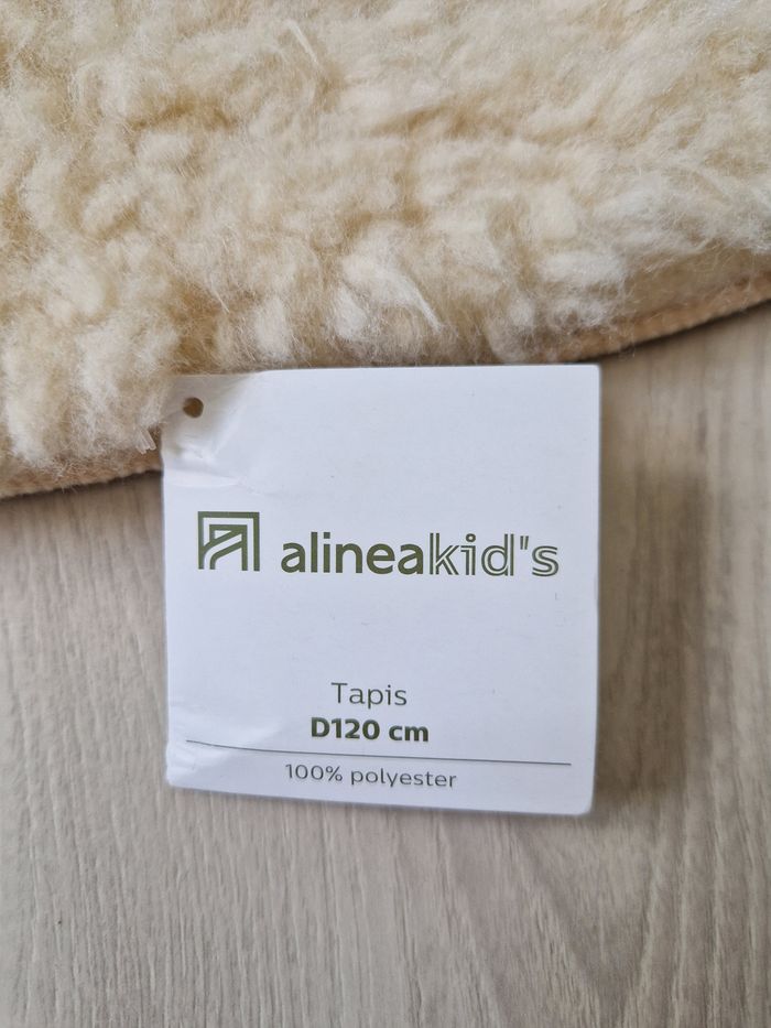 Tapis rond sherpa Alinéa D120cm - photo numéro 4