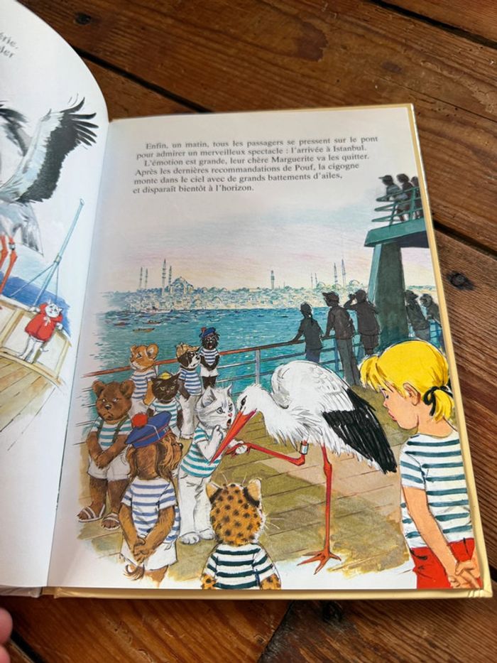 Couverture bleue Moyen Livre bd album La croisière de Caroline Hachette - photo numéro 7