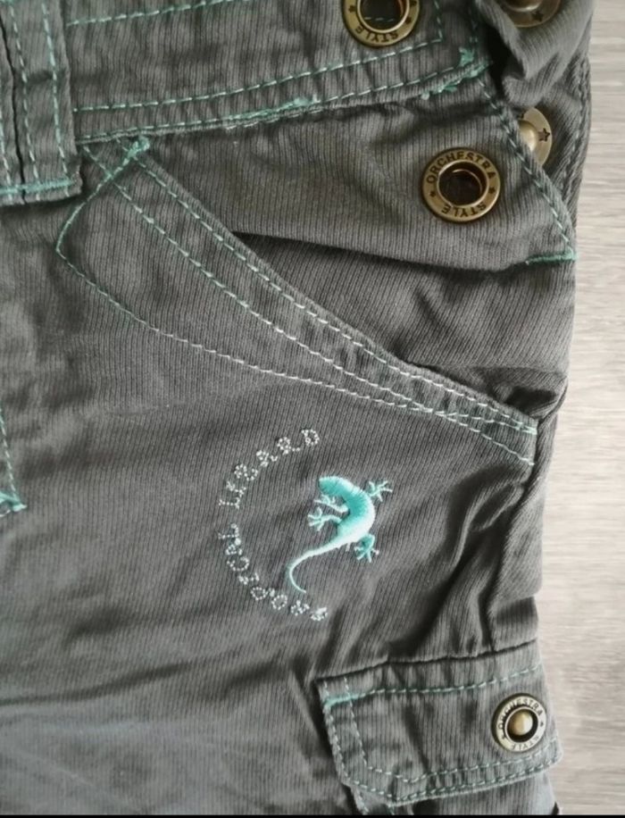 Salopette courte Orchestra 12 mois garçon - photo numéro 3