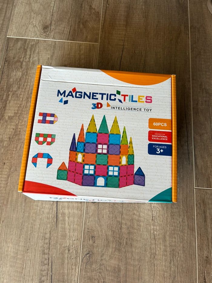 Tuiles magnétiques 60 pièces