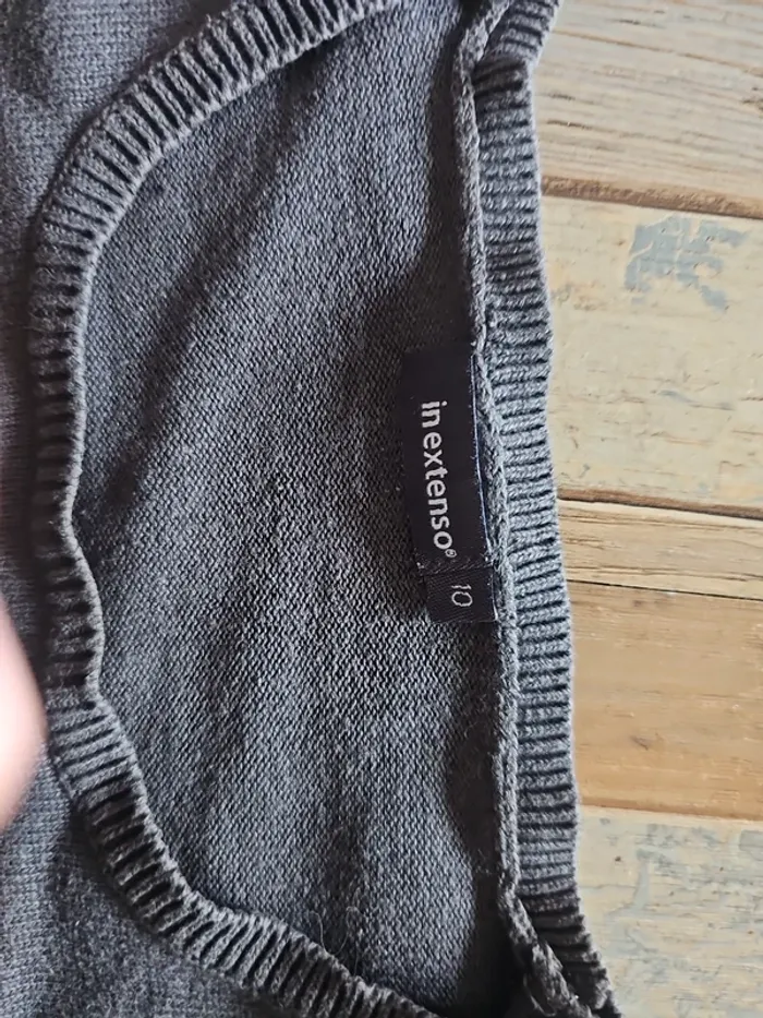Lot  comprenant un pull plus un t-shirt long manche pour fille - photo numéro 6