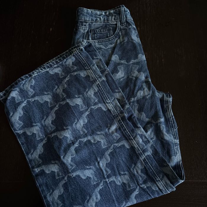 Jean large bershka