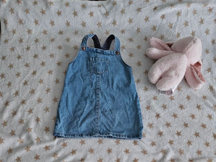 Robe salopette fille 24 mois - photo numéro 2