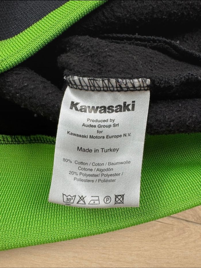 Veste zippé kawasaki taille M - photo numéro 5