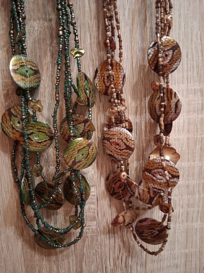 Lot colliers longs, fantaisie - photo numéro 2