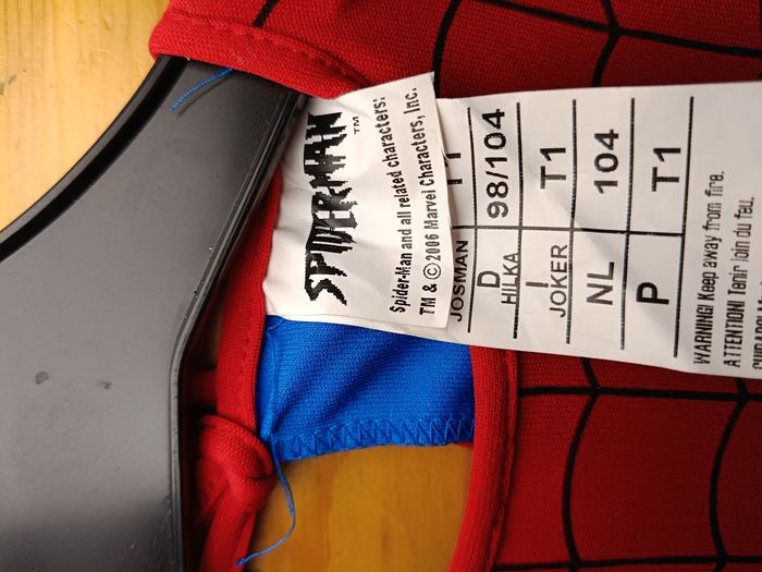 Costume spiderman  3/5 ans - photo numéro 7