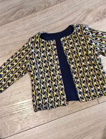 Veste sergent major réversible