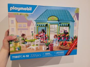 Fleuriste Playmobil neuf 