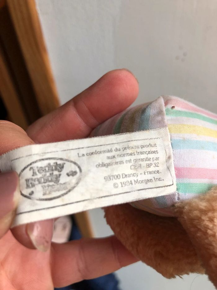 Ours teddy beddy Fisher price 1984 - photo numéro 6