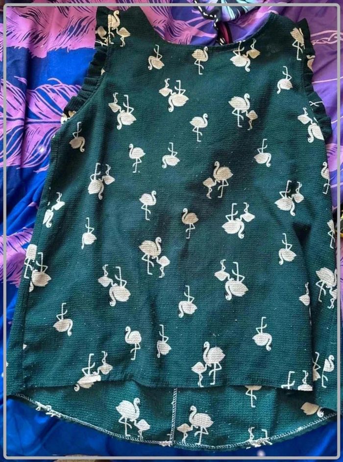 Top  flamand  rose  taille  34/36 - photo numéro 2