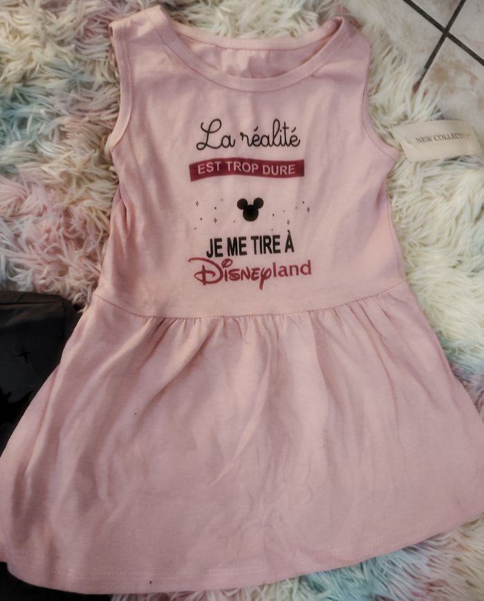 Lot de vêtements Disney Minnie 4/6 ans halloween Disneyland - photo numéro 3