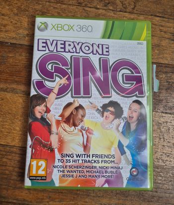 Jeu xbox 360 everyone sing pal complet