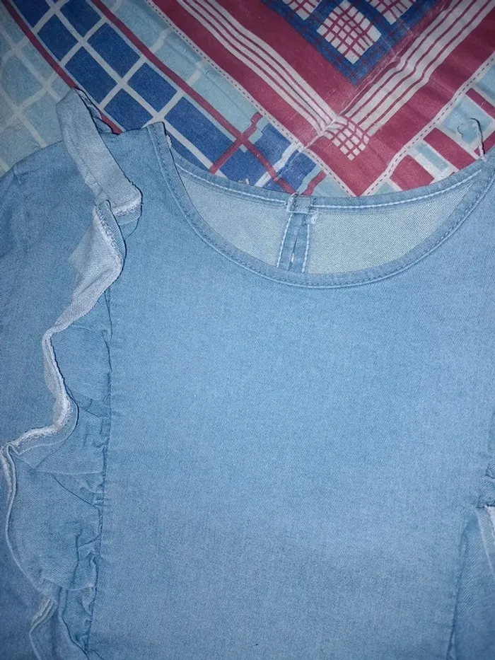 Blouse jean 12 ans - photo numéro 4