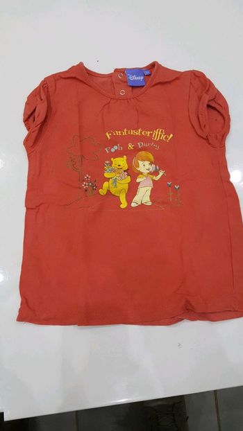 T  shirt disney winnie  3  ans