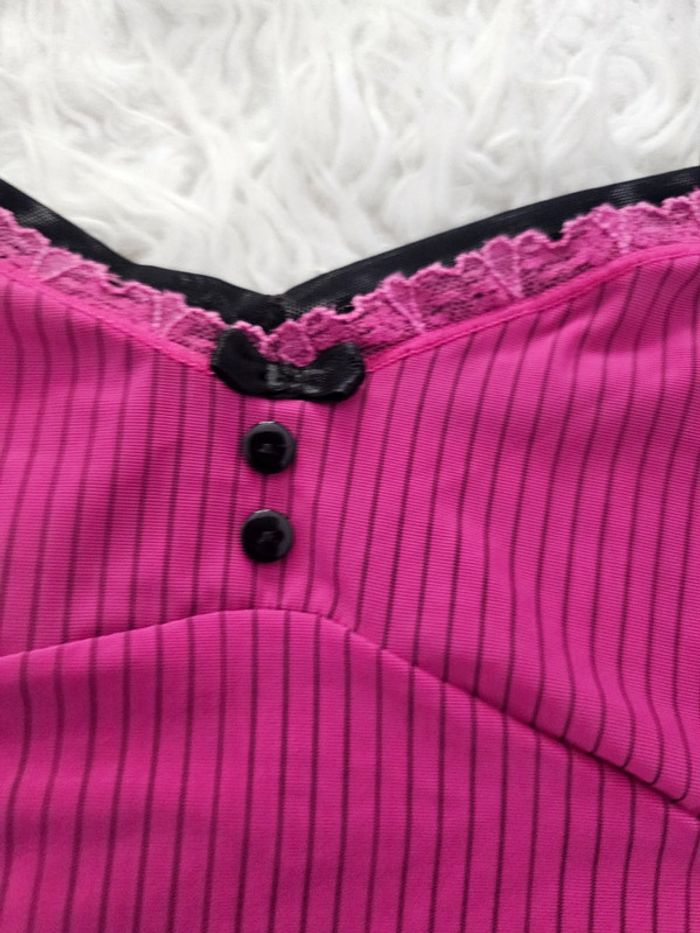 Nuisette rose à rayures - photo numéro 7
