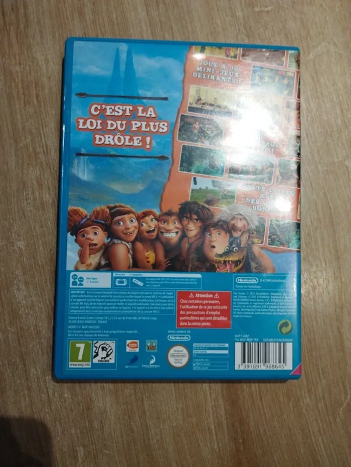 Les Croods fête préhistorique WiiU - photo numéro 2