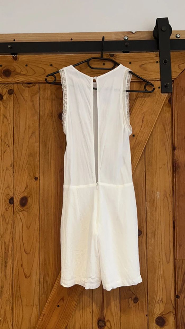 Combi short beige écru taille xs - photo numéro 5