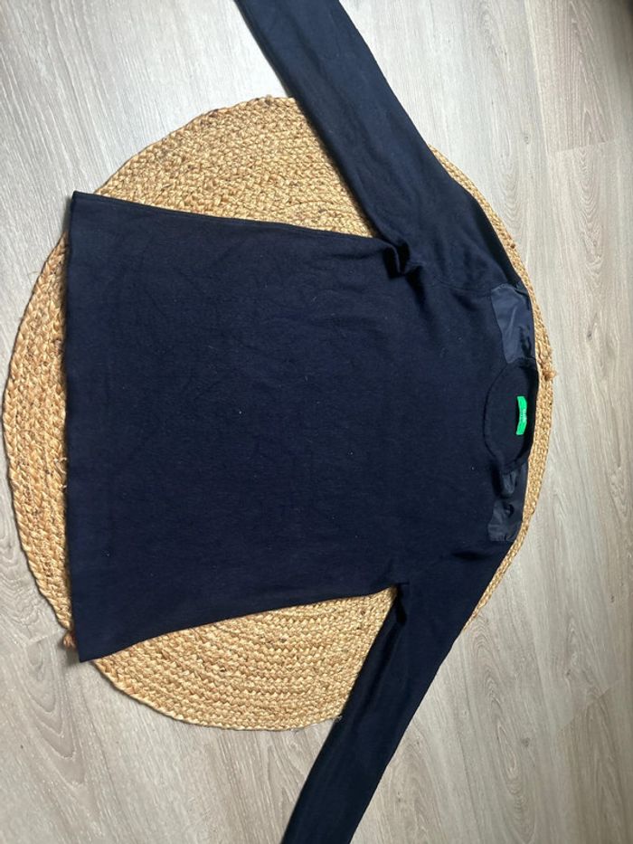 Pull bleu marine - photo numéro 2