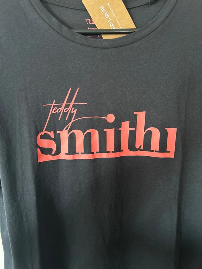 T-shirt Teddy Smith Girly noir rose édition limitée 12ans - photo numéro 3