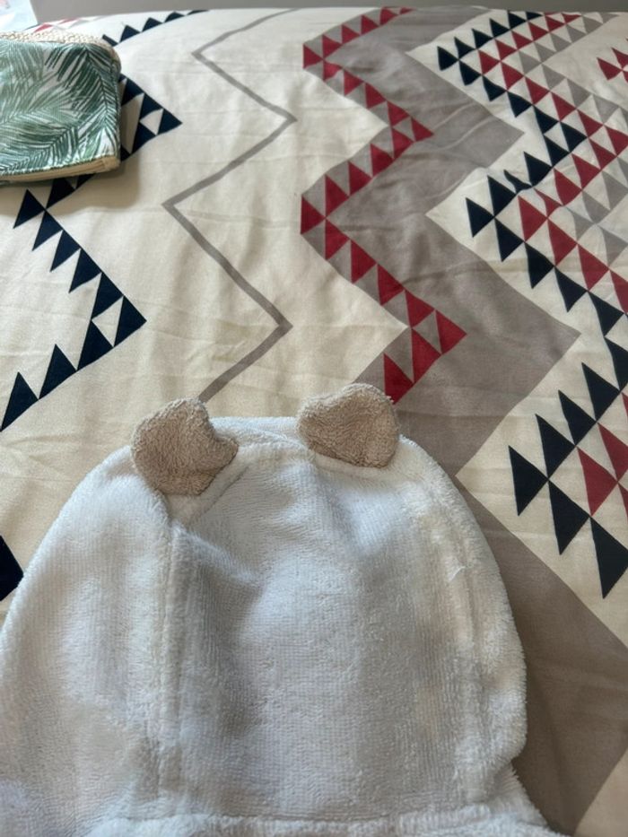 Peignoir éponge baby club  ours mixte taille 2/3 ans - photo numéro 6