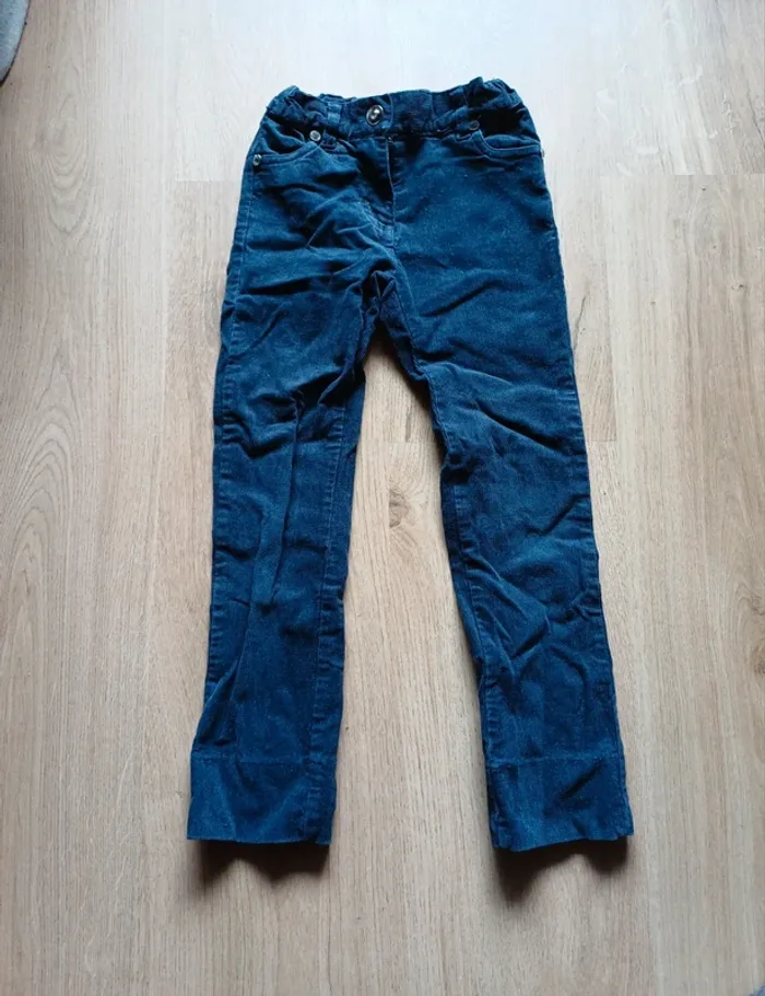 Jean effet velours