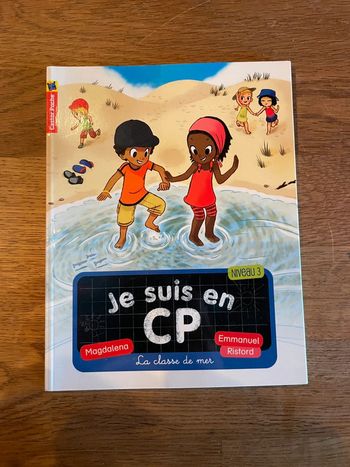 Livre Je suis en CP La classe de mer Niveau 1 je commence à lire troisième trimestre