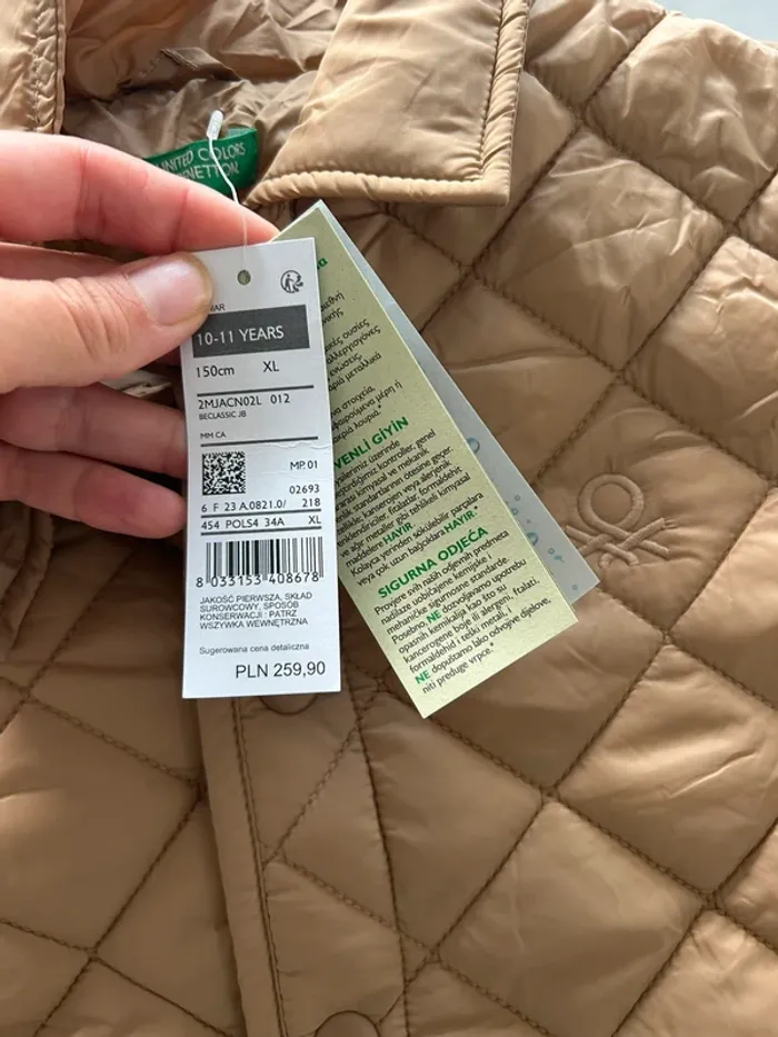 Manteau united Colors of benetton taille 10 11 ans - photo numéro 5