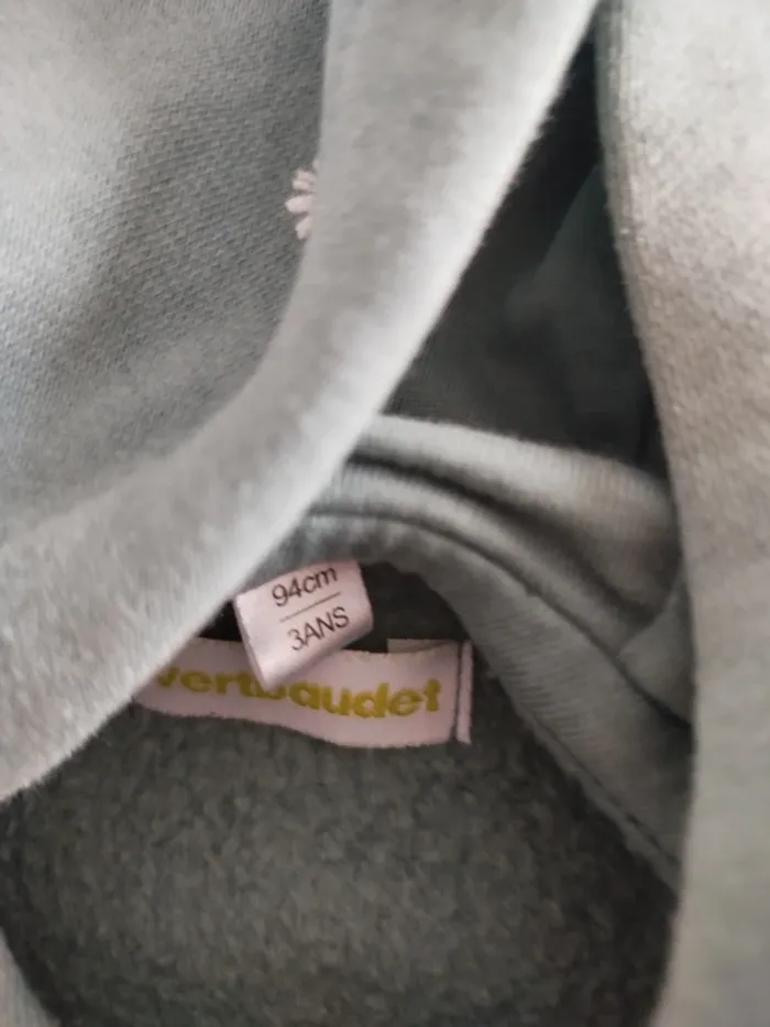 Sweat long Vertbaudet 3 ans - photo numéro 3