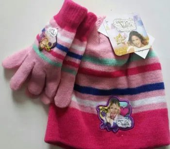 Bonnet gants violetta