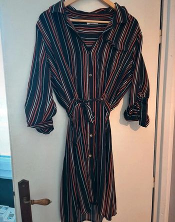 Robe femme chemise 50 curve grande taille