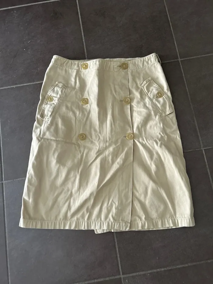 Jupe beige
