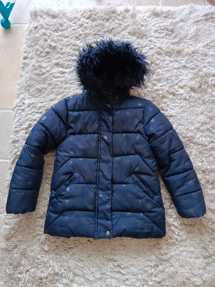 Manteau chaud 8 ans