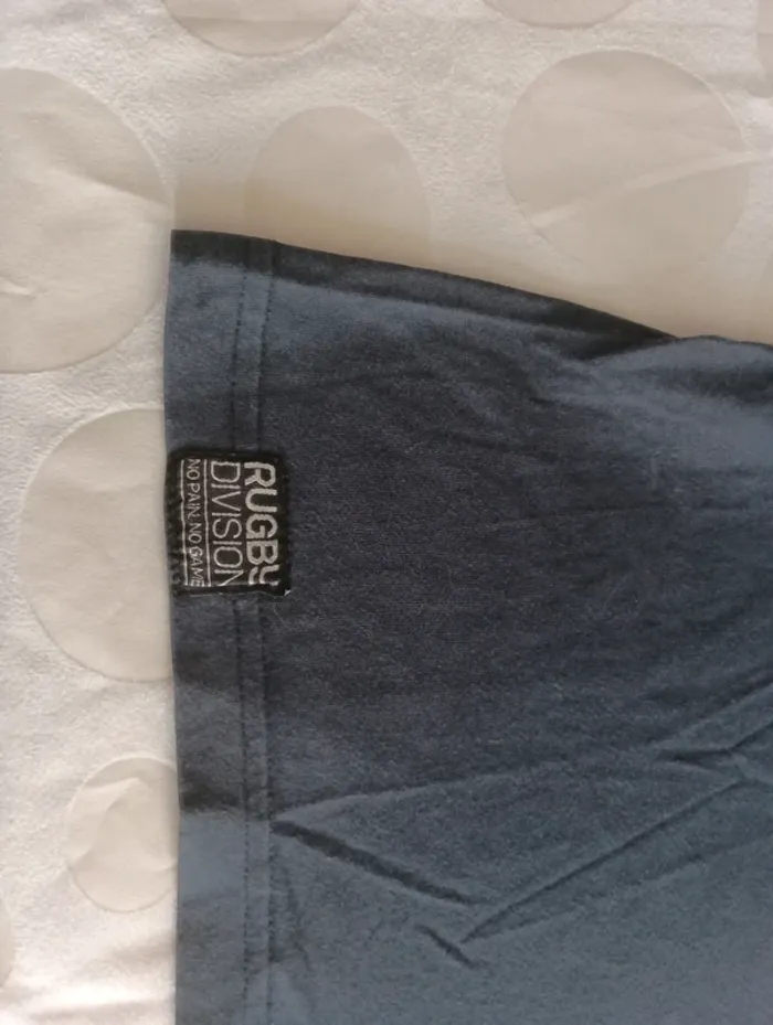 Tee shirt manches courtes homme Rugby Division taille L - photo numéro 2