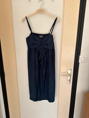 Robe bleue marine