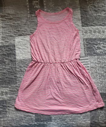 Robe d'été rose 6 ans