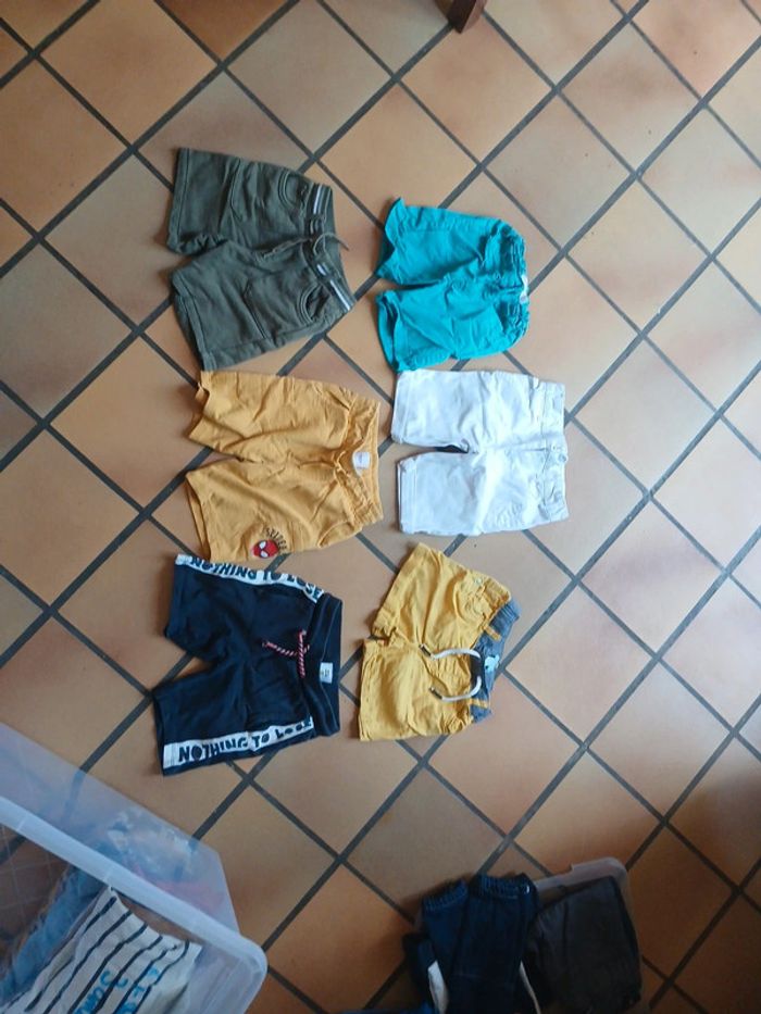 Lot 6 shorts garçon 3 ans