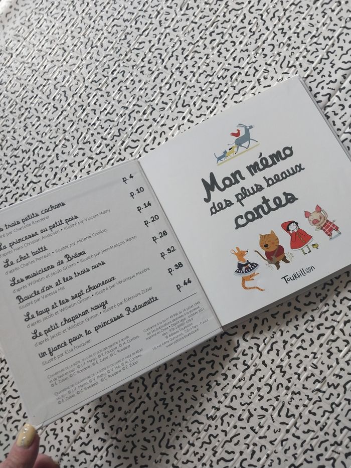 Mon mémo des plus beaux contes – Éditions Tourbillon - photo numéro 3