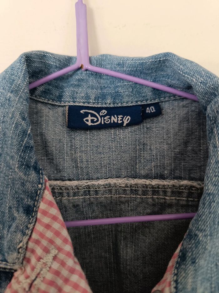 Veste en jean Disney minnie printanière 4 ans - photo numéro 4
