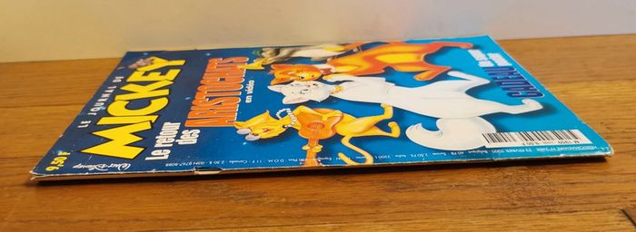 Ancien journal de mickey avec poster les Aristochats N°2488 année 2000 vintage - photo numéro 15