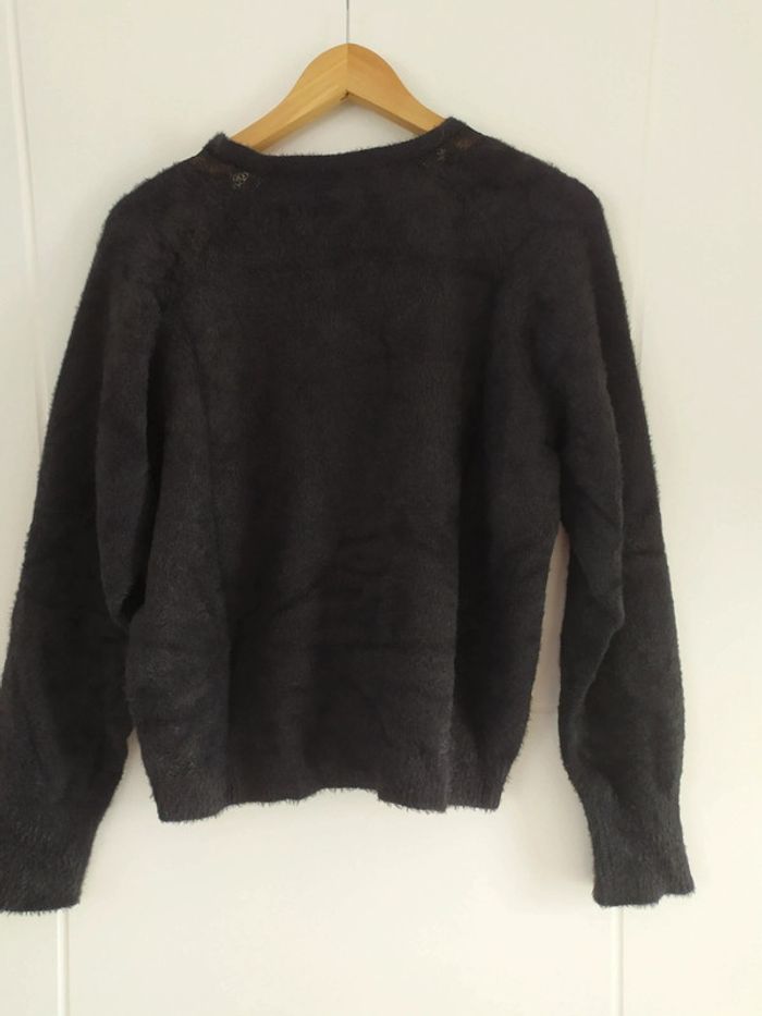 Pull noir col V Promod taille 38 - photo numéro 4