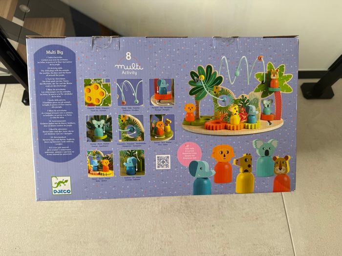Djeco multi activité à poser en bois éveil - photo numéro 3