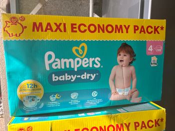 Pampers baby dry t4 